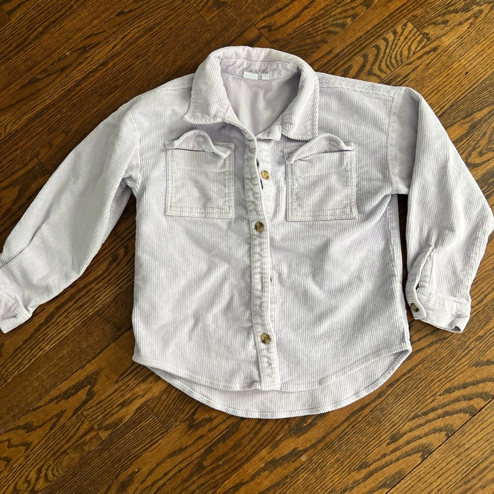 Gap corduroy shacket size 8